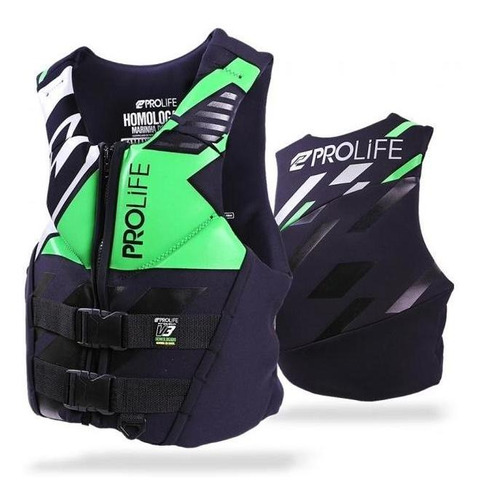 Colete Neoprene New Protech V3 Homologado Verde - - M.