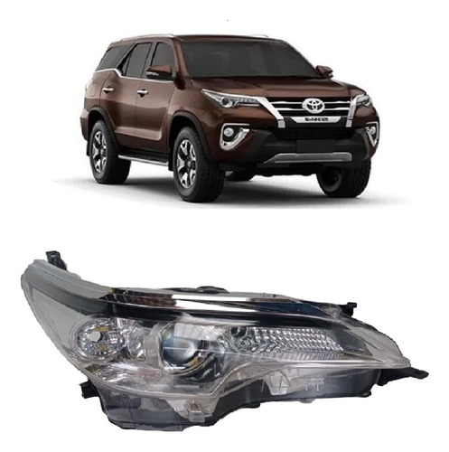 Par Farol Hilux Sw4 2016 A 2020 Eletrico Sem Led Tyc