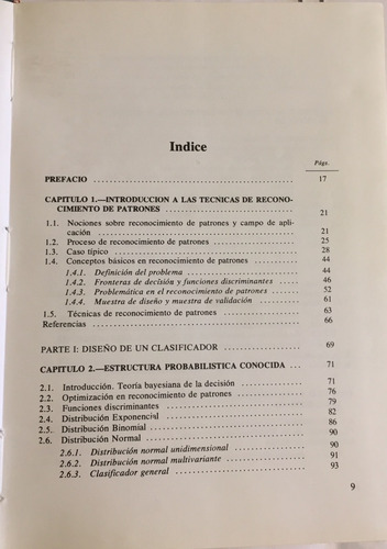Libro Reconocimiento De Patrones