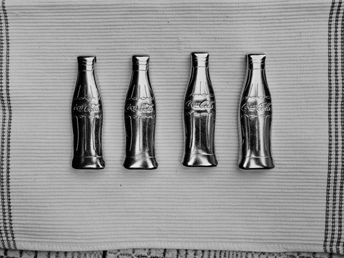 De Colección Destapadores Coca Cola Nuevos Años 90 Niquelado