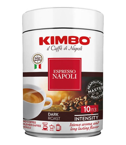 Café Kimbo Espresso Napoli Grano Molido 250 Gr