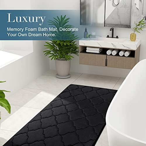 Olanly Alfombra De Baño De Espuma Viscoelástica De 24 X 16,