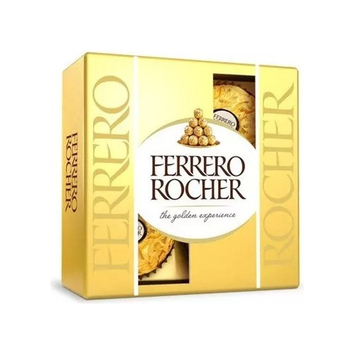 Bombón Chocolate Ferrero Rocher 4 Unid 50g Megaoferta!!!