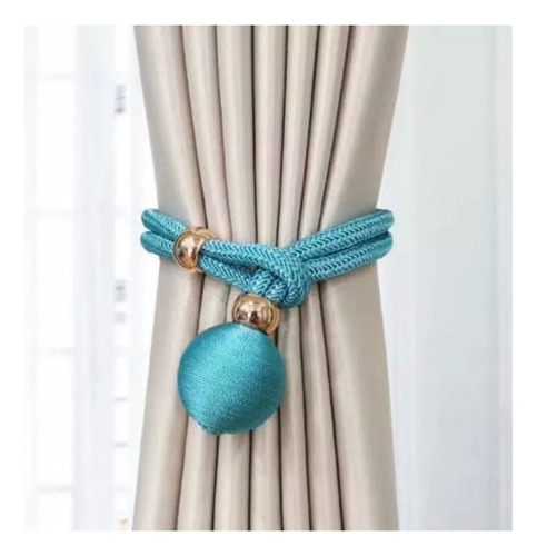 Sujetadores Decorativos Ajustables Para Cortinas, 4 Unidades