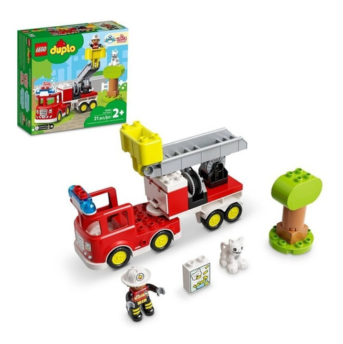 Kit De Construcción Lego Duplo Camión De Bomberos 10969 Cantidad de piezas 21