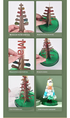 Árbol Mágico, Árbol De Cristal De Juguete Novedoso Denavidad