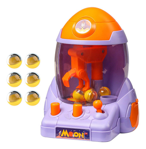 Juego De Mesa Con Máquina De Garra, Novedad, Violeta