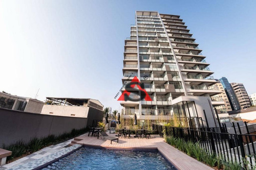 Studio Com 1 Dormitório Para Alugar, 30 M² Por R$ 2.550,00/mês - Brooklin - São Paulo/sp - St0173