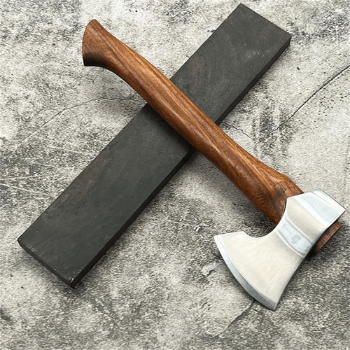 Faca De Aço Inoxidável Mini Axe Fixed Blade Hunting Survival