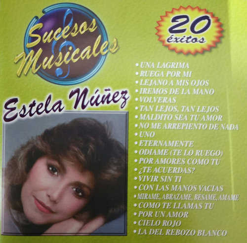 Cd Estela Nunez - Sucesos Musicales - Una Lagrima