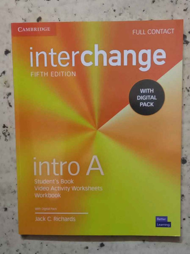 Interchange Intro Split A Full Contact With Digital Pack