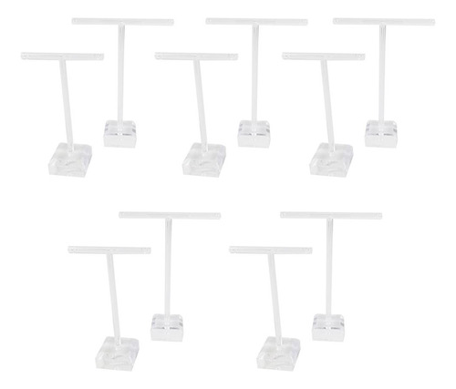 5x Juego De 2 Piezas Para Pendientes De Acrílico Con Gota