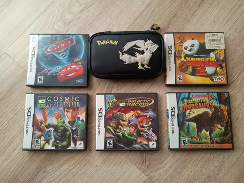 Case Nintendo Ds Pokemon Ótimo Estado + 6 Jogos Originais