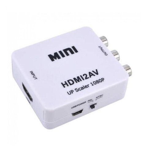 Conversor Multimidia Hdmi Para Av (rca)