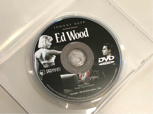 Dvd Ed Wood Johnny Deep Tim Burton