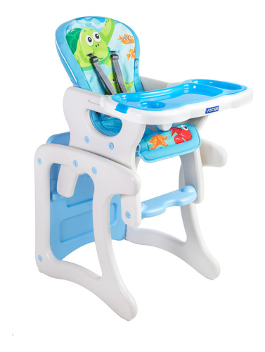 Silla De Comer 3 En 1 Escritorio Voyage Blue 