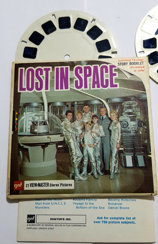 Discos View Master Lost In Space Perdidos En El Espacio 1967 (Usado)
