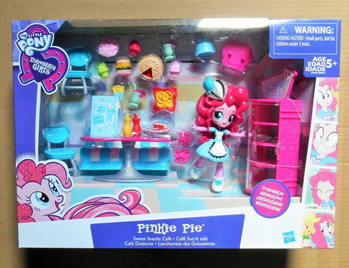 My Little Pony Equestria Niñas Pinkie Pie Dulces Snacks Café