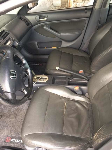 Honda Civic 2002 1.7 Lx Aut. 4p, Completo Tudo Funcionando!!