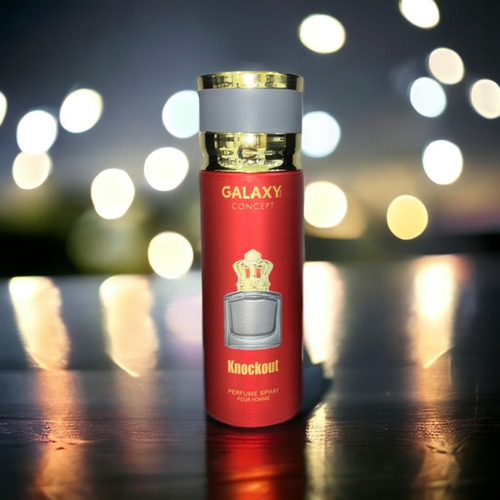 Perfume Masculino Spray Knockout Presente P/ Marido Esposo Pai Namorado Ficante Amigo Galaxy Toque Seco Forte Fixação E Projeção Perfume Assinatura