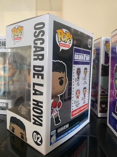 Funko Pop! Boxing: Oscar De La Hoya