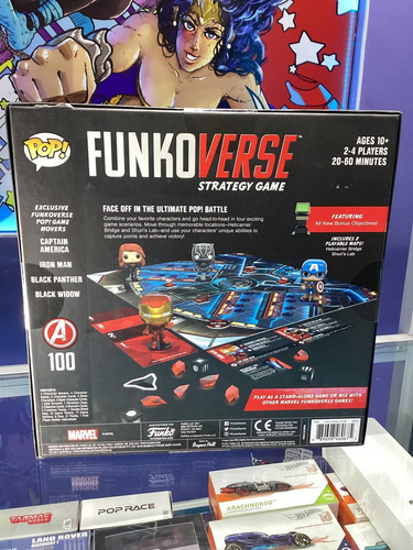 Funko Verse Strategy Game Marvel Funko Pop Juego De Mesa (Usado)