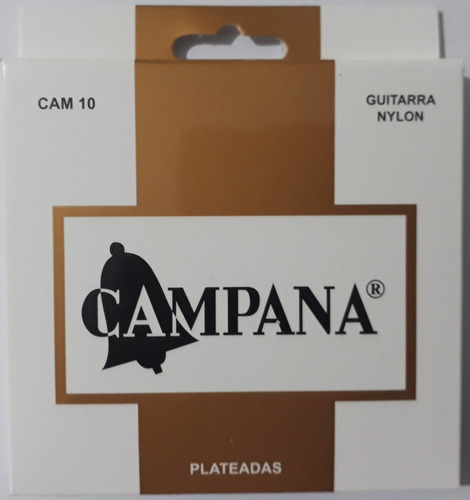 Cuerdas Guitarra Criolla Campana Encordado Nylon Plata
