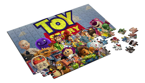Quebra Cabeça Toy Story 3 Personalizado 48 Peças