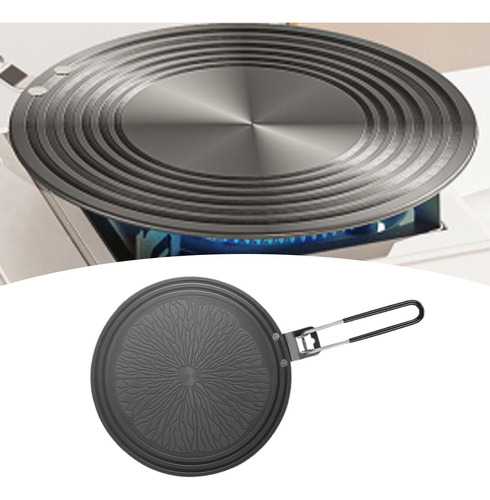 Adaptador De Placa Difusora De Diámetro 28cm Mango Plegable