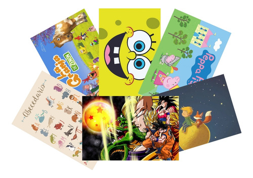 Individuales Personalizados Infantiles Souvenir Manteles 12u