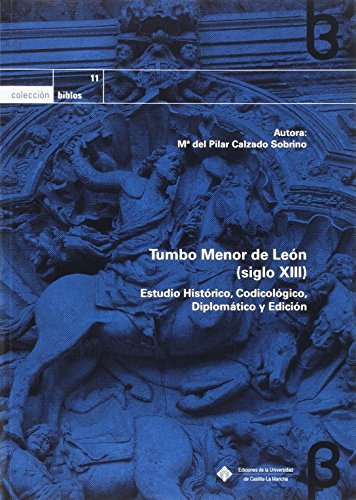 Libro Tumbo Menor De Leon Siglo Xiii  De Pilar Calzado Pilar