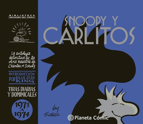 Snoopy Y Carlitos 1973-1974 Nã⺠12/25, De Schulz, Charles M.. Editorial Planeta Cómic, Tapa Dura En Español