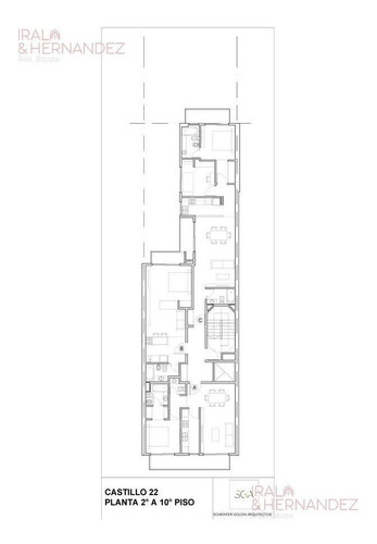 Imagen 5 de 12 de Departamento - Villa Crespo - Venta 3 Ambientes En Pozo