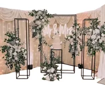 Comprar Estructura Candy Bar Fondo De Mesa Eventos Boda Candy Bar 