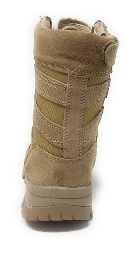 Botas Tacticas Hombres Ligeras Kaki Militares Trabajo Rudo