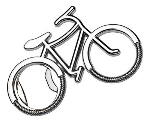 Abrebotellas Con Forma De Bicicleta, Compatible Con Llavero.