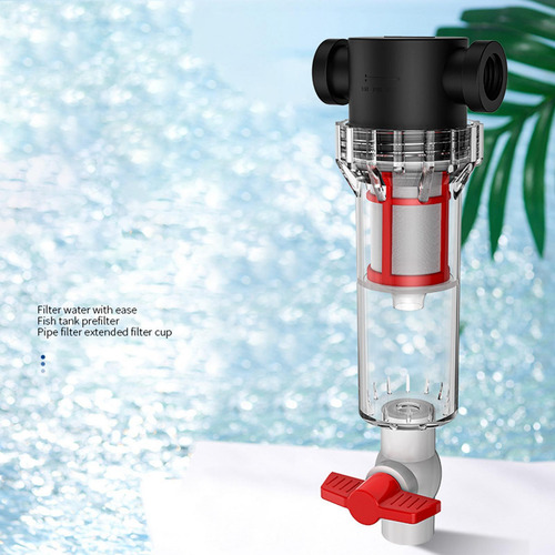 Filtro De Sedimentos Fish Tank Limpador Full 40 Malha
