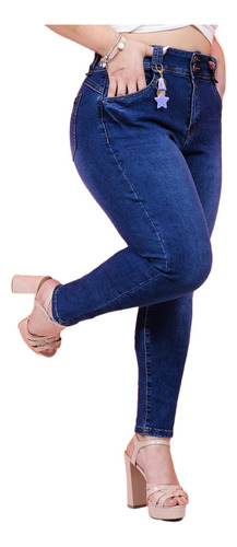 Jeans Skinny Con Strech/tallas Extras, 604