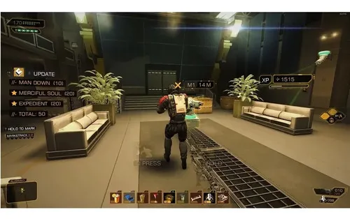 Jogo Deus Ex Human Revolution Xbox 360 Midia Fisica Eidos