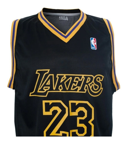 Imagen 3 de 9 de Camiseta Para Niños Oficial Nba A Lakers Lebron James 23
