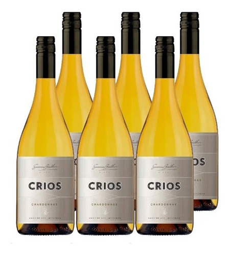 Vino Crios Chardonnay S.b X750ml Caja X 6u - Enotek Vinos -