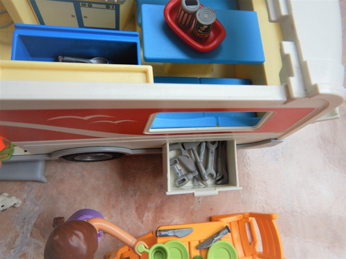 Imagen 9 de 10 de Playmobil 5434 Caravana Family Fun En Excelente Estado
