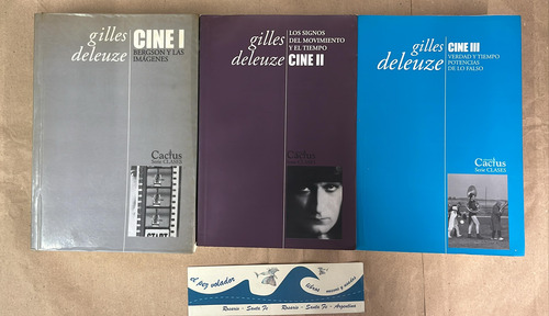 Cine 1, 2 Y 3 Gilles Deleuze (Usado)