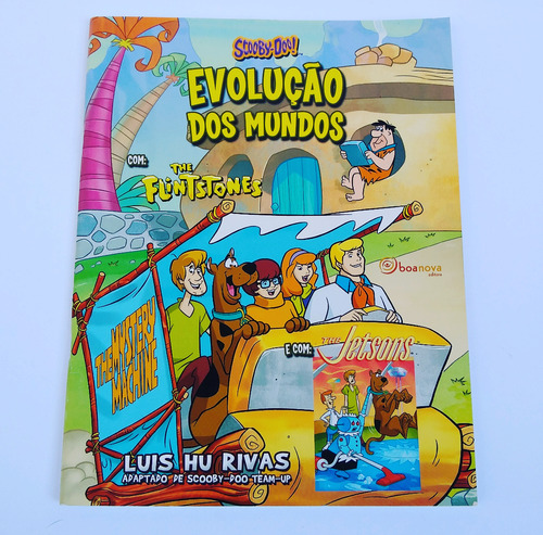 Livro Gibi Quadrinhos Hq Scooby Doo Evolução Dos Mundos 