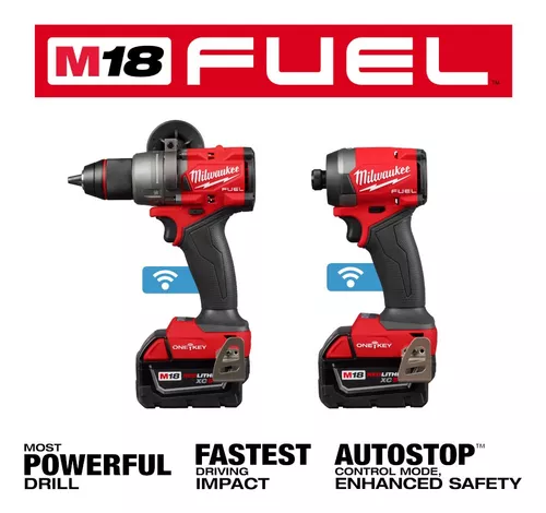 Milwaukee Taladro + Atornillador M18 Fuel 4ta Gen One-key