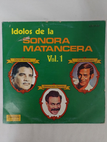 Disco Lp - Ídolos De La Sonora Matancera Vol.1 