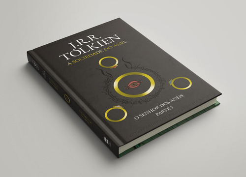 Livro O Senhor Dos Anéis : A Sociedade Do Anel ( Capa Dura ) - J. R. R. Tolkien - Editora Harper Collins ( Novo )