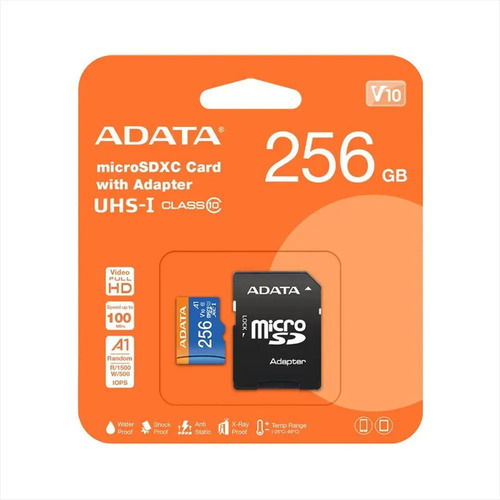 Memoria Micro Sd Adata 256 Gb Tasa Bcv