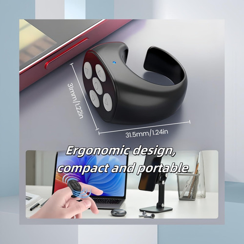 3pcs Control Remoto Bluetooth Inalámbrico For Teléfono