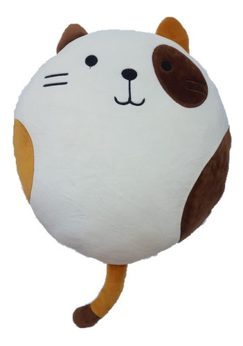 Gato Almohada Peluche 45 Cm De Altura